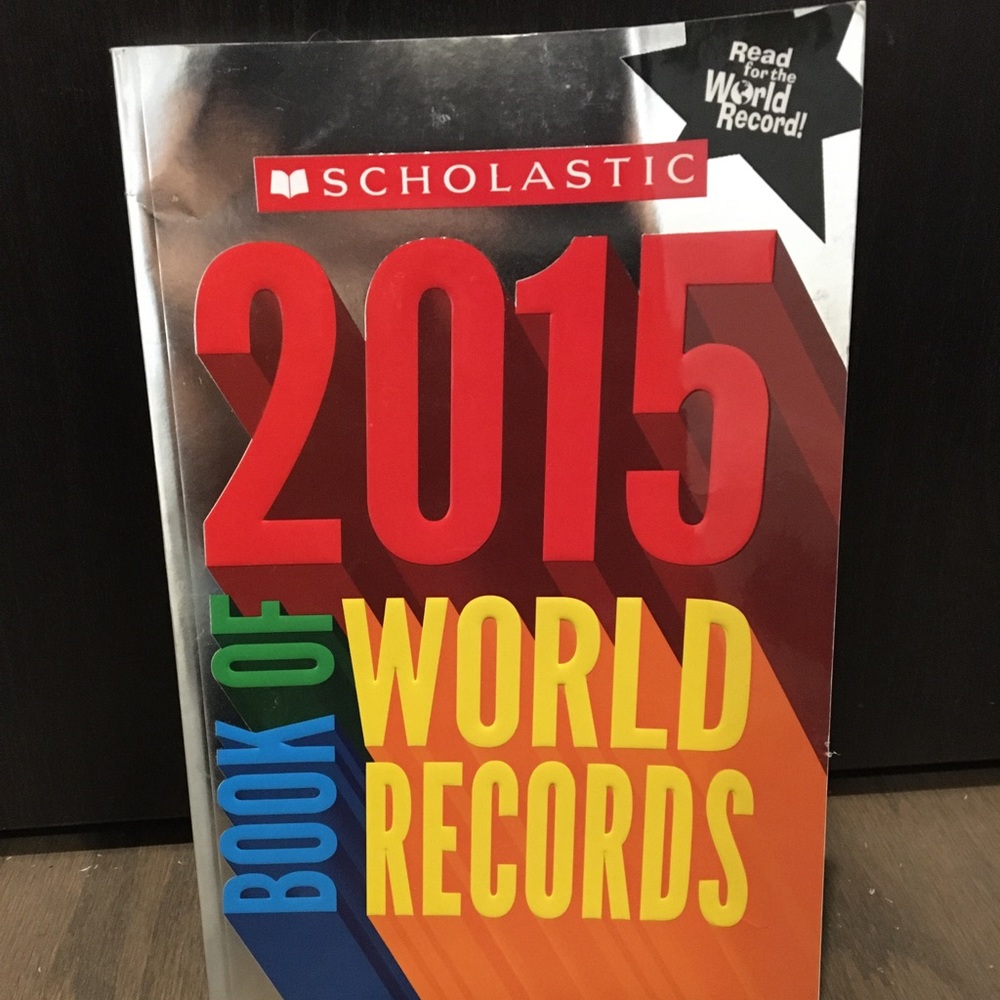 Scholastic Book of World Records 2015 Paperback Kids Trivia Reference